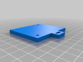anet a6 fan bracket holder replacement 3d printer parts part 3d print model - Mito3D