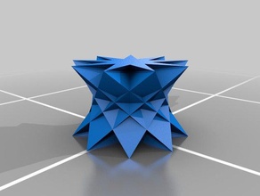 9 5 enneagrammic antiprism matematik enneagram çokyüzlülere kenar denir 3d print model - Mito3D