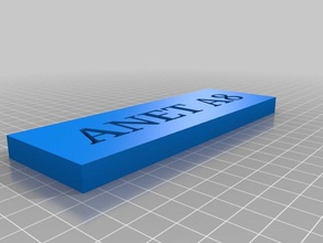 anet a8 segno Stampante 3d accessori 3d print model - Mito3D