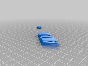 meine angepasste iamburny text - name keyring keyfob Organisation kundengebundene 3d print model - Mito3D