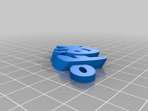 mon personnalisés iamburny du texte - nom porte-clés télécommande de l'organisation personnalisé 3d print model - Mito3D