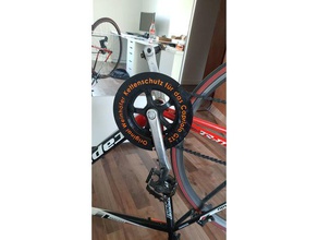 54 dents de la chaîne garde protection sport et loisirs vélos vélo 3d print model - Mito3D