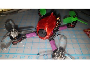 tinyshark runcam nano remixes r c veículos drones falconmultirotor fpv corrida 3d print model - Mito3D