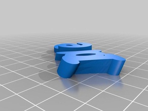 meine angepasste iamburny s v2 text - name keyring keyfob Schlüsselanhänger kundengebundene 3d print model - Mito3D