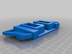 tacoma zwei Schalter Abdeckung automotive dash led-Leiste led-Schalter toyota 3d print model - Mito3D