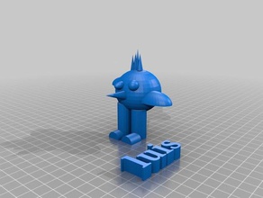 luis mr ducky 3d printing 3d print model - Mito3D
