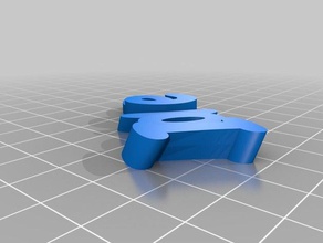 meine angepasste iamburny s v2 text - name keyring keyfob Schlüsselanhänger kundengebundene 3d print model - Mito3D