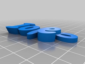 meine angepasste iamburny s v2 text - name keyring keyfob Schlüsselanhänger kundengebundene 3d print model - Mito3D