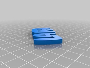 lara Schlüsselanhänger kundengebundene 3d print model - Mito3D