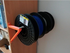 primitive-spool-storage 3d Drucker Zubehör filament spool-Halter spool-Speicher 3d print model - Mito3D