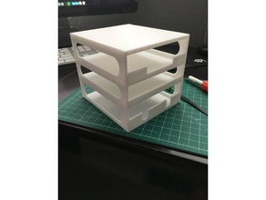 simples ha hub organizador A impressão 3d 3d print model - Mito3D