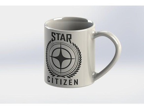 star citizen mug containers 3d print model - Mito3D