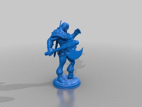 bárbaro thor 3d print model - Mito3D