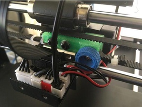 x kemer gerdirici monoprice maker III seçin 3d yazıcı parçaları 3d print model - Mito3D