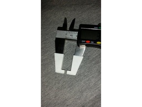 digital caliper flat tips brake disc measuring lipped items tools 3d print model - Mito3D