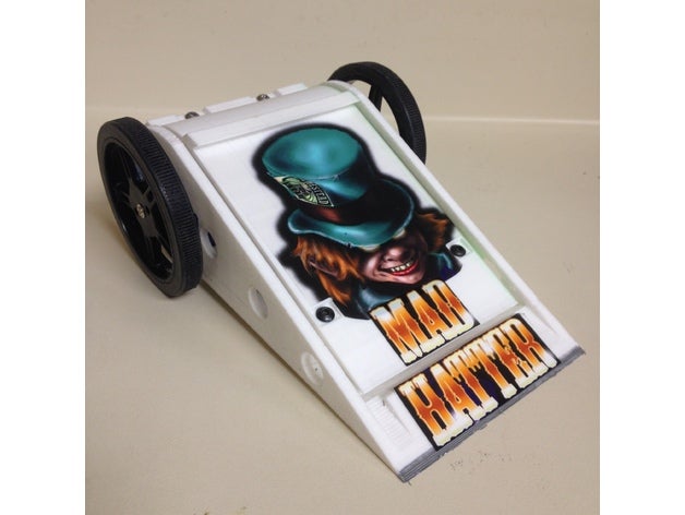 Keil doom 150g Kampfroboter in der Robotik antweight battlebot Kampf-Roboter 3D print model - Mito3D