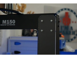 Verstärkungsblech wanhao i3 lasercut 3d-Drucker Teile malyan in Auftrag gegeben wurde m150 reprap duplicator 3d print model - Mito3D