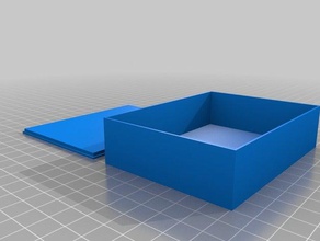 meine angepasste parametrische box2 diy kundengebundene 3d print model - Mito3D