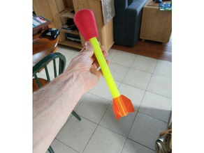 stomp foguete deluxe barbatanas brinquedos & games 3d print model - Mito3D