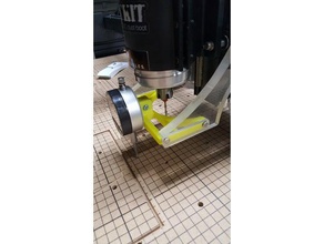 x-carve suckit dust shoe dial indicator mount 3d print model - Mito3D