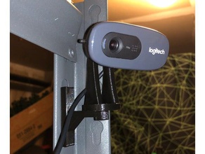 prateleira de montagem webcam diy suporte c270 edsal monte polvos 3d print model - Mito3D