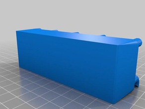 m2 pegboard rack porte-outils & boîtes personnalisé 3d print model - Mito3D