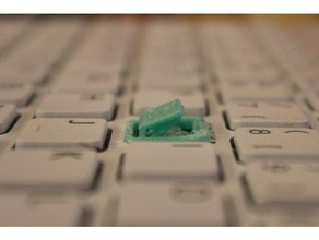 sony vaio keyboard key replacement cover computer 3d print model - Mito3D