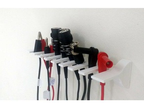 simple cable holder tool holders & boxes 3d print model - Mito3D