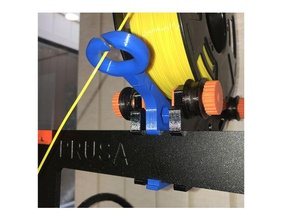 filament rehberi 3d yazıcı aksesuarları ayarlanabilir klip filaman prusa i3 hoş bir özellik 3d print model - Mito3D