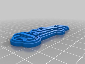 jaidyn sinais e logotipos personalizado 3d print model - Mito3D