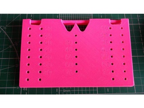 Vorlage-Kennzeichnung Installation Griffe Schubladen Schrank Türen hand-Werkzeuge 3d print model - Mito3D