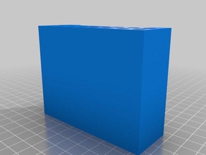 pencil holder vertical mount 3d printing 3d print model - Mito3D