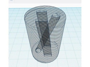 extensão cabo de do adaptador acoplamento fixo arte interativa 3d print model - Mito3D