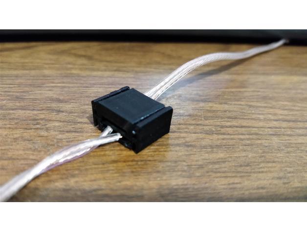 los conectores de cables conexión rápida desconexión partes el conector eléctrica alambre 3D print model - Mito3D