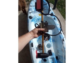 bricolage kayak à moteur sous-marin rc brushless le 3d print model - Mito3D