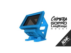 chimera stingy gopro session mount - blink edition cinematic r c vehicles fpv camera racer 3d print model - Mito3D
