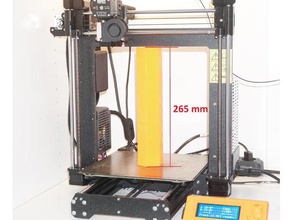 prusa i3 mk3 126 build volume 26 5 cm height + easily exchangeable extruder head 3d printer parts upgrade original x axis end idler motor z 3d print model - Mito3D