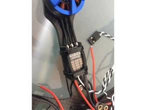 spedix de proteção e refrigeração esc monte r c veículos resfriamento drone protetor 3d print model - Mito3D