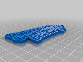 frida segni e loghi su misura 3d print model - Mito3D