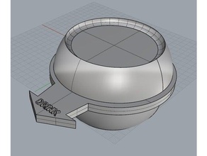 Schuss Tabelle spinner Küche und Esszimmer 3d print model - Mito3D