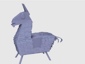 fortnite llama animals 3d animal battle royal models 3d print model - Mito3D