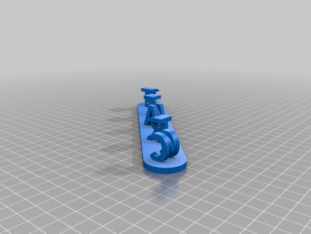 meine angepasste 3d-ambigram interaktive Kunst kundengebundene 3D print model - Mito3D