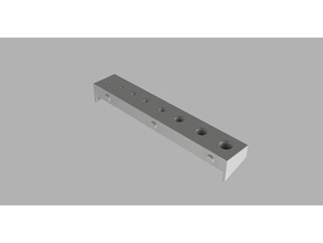 lochwandhalter f r schraubenzieher tool holders & boxes 3d print model - Mito3D