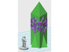 star wars legione sith totem giocattolo & accessori di gioco edificio statua struttura terreno 3d print model - Mito3D