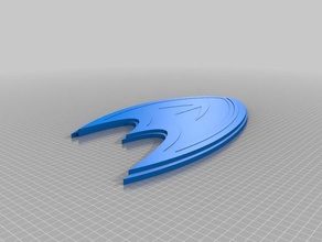 copia de los patos anaheim logotipo d La impresión en 3d 3d print model - Mito3D