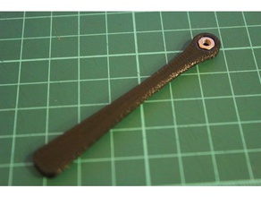 Löffel, Schraubenschlüssel m3-Mutter hand-Werkzeuge Sechskantschlüssel Halter Löffel tool 3d print model - Mito3D