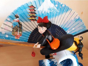 kiki petite sorci re - consegne a domicilio le creature ghibli hayao miyazaki kikis consegna servic 3d print model - Mito3D