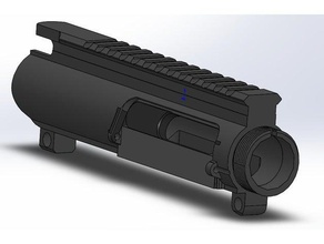 atlas rev 5 ar15 a3 üst alıcı rimfire spor ve açık hava 22lr silah tüfek 3d print model - Mito3D