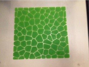 crocodile fabric fashion flex flexible mesh organic pattern print scales 3d print model - Mito3D