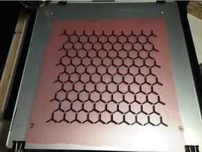 los picos de tela la moda flex flexible cuadrícula malla patrón impresión espiga trianle 3d print model - Mito3D